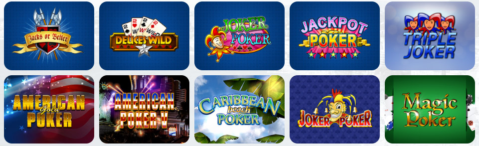 Video Poker ROBOCAT CASINO